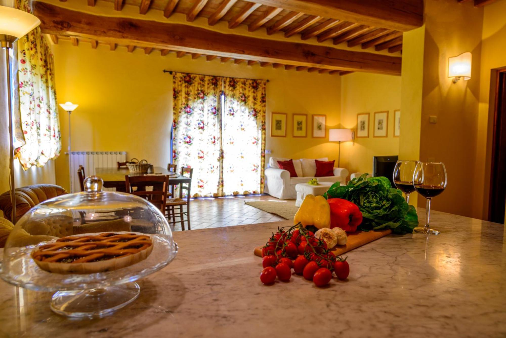 Tavarnelle Val di Pesa Podere Vigliano الغرفة الصورة